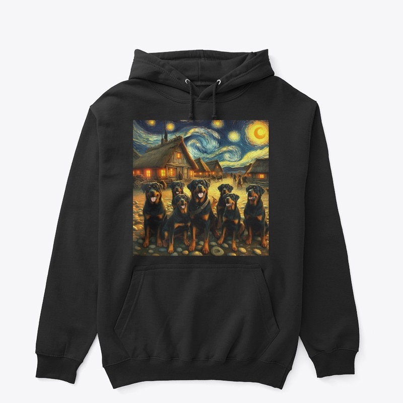 Rottweilers Starry Night