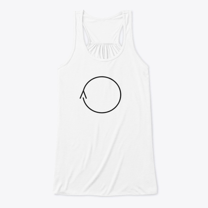 Black Minimalist Ouroboros