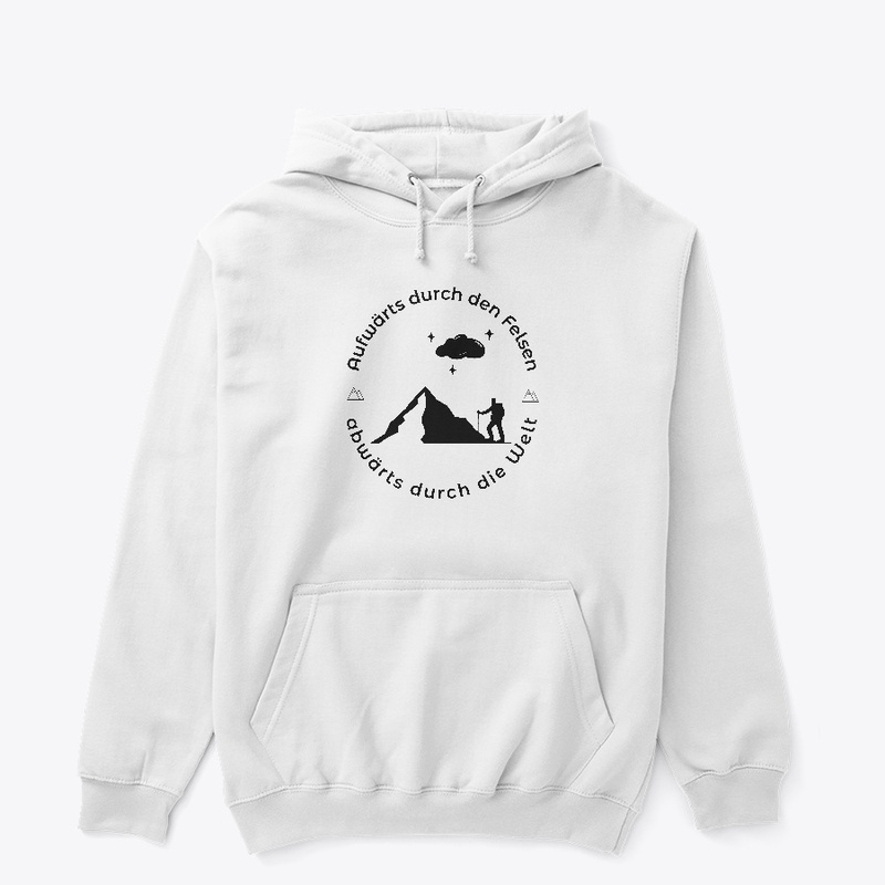 Aufwärts Durch Felsen Abwärts Durch Welt