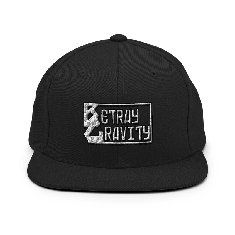 Betray Gravity White Snapback