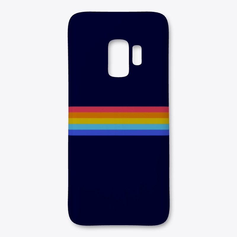 Naonaka Abstract Colorful Retro Stripes