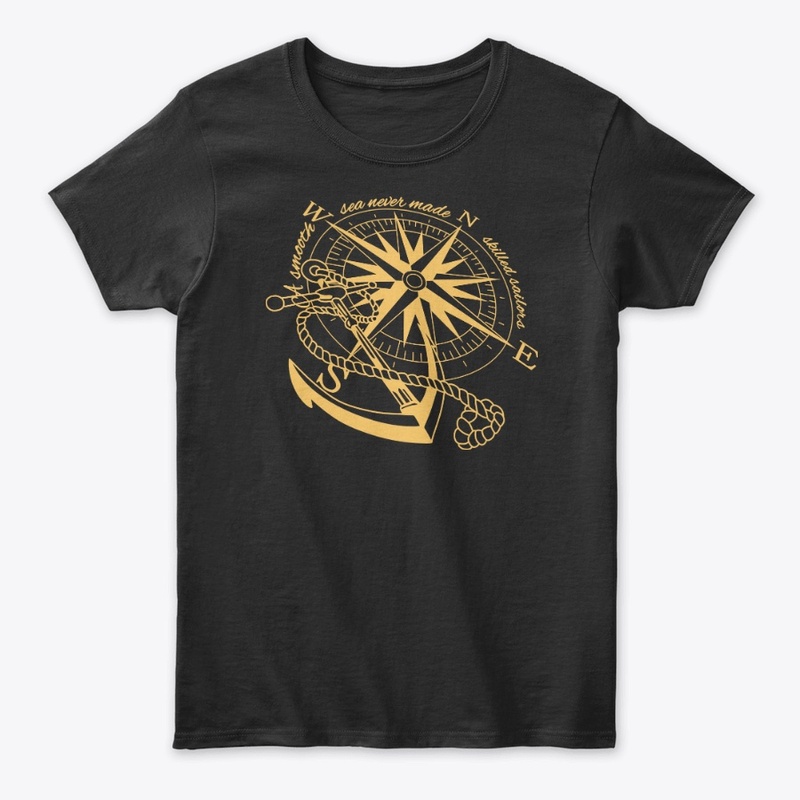 Rough Seas Strong Sailor Nautical