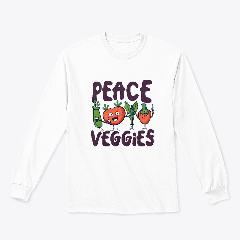 Peace Love Veggies T-shirt