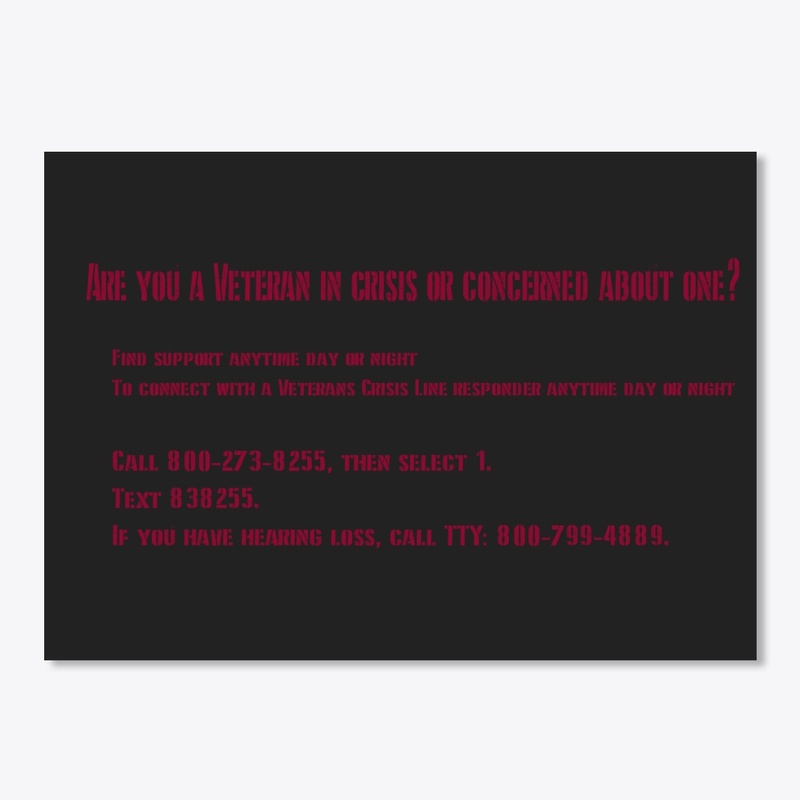 V.A Crisis Hotline (Red Txt)