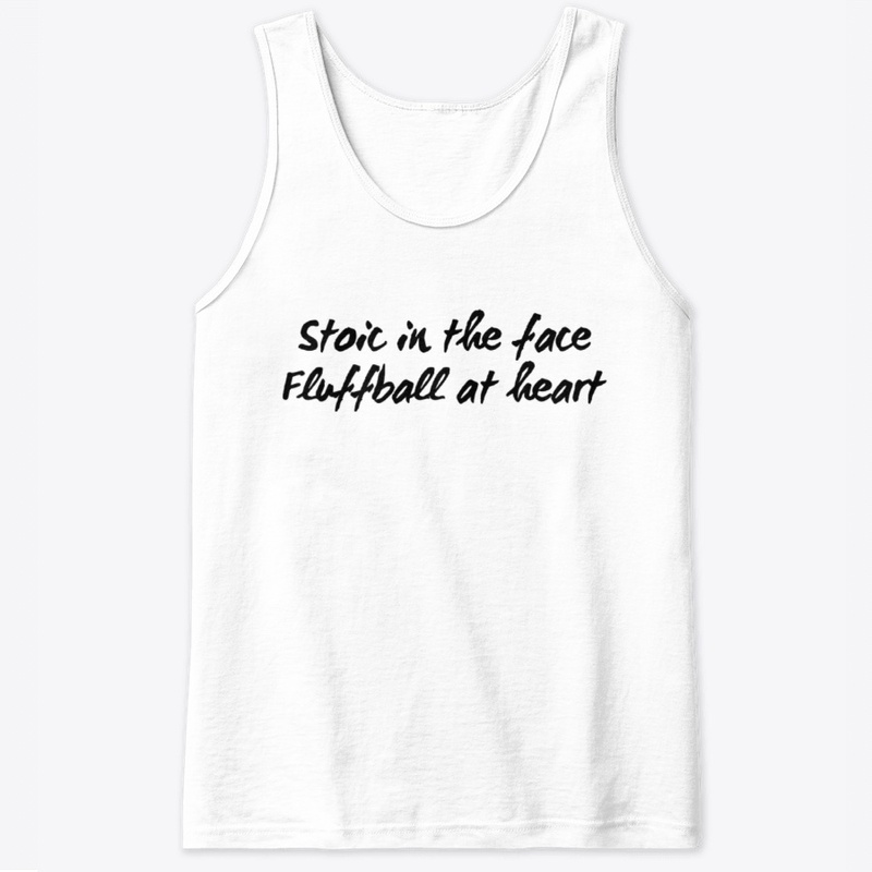 Stoic Face Fluffy Heart