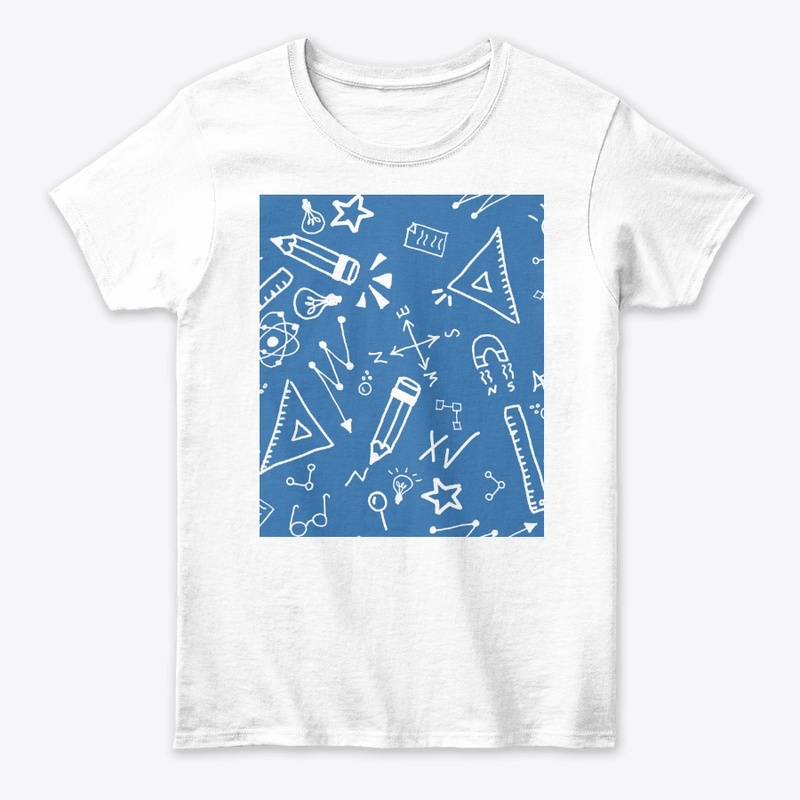 Physics lover's printed design 