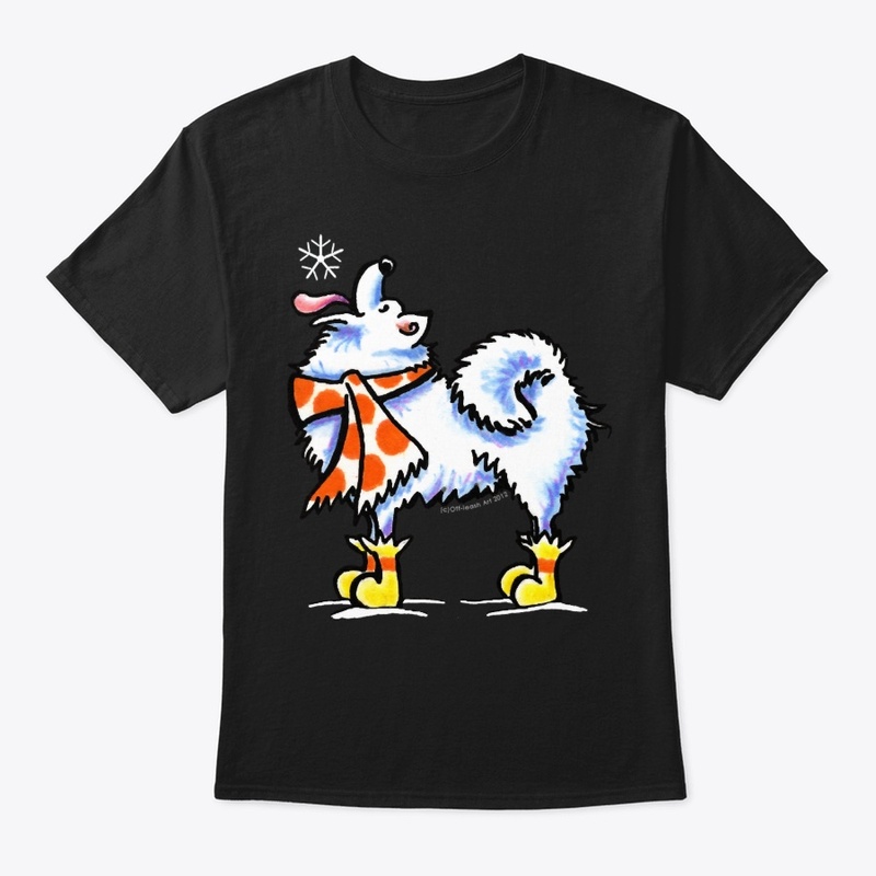 Samoyed  American Eskimo Dog Celebrate 