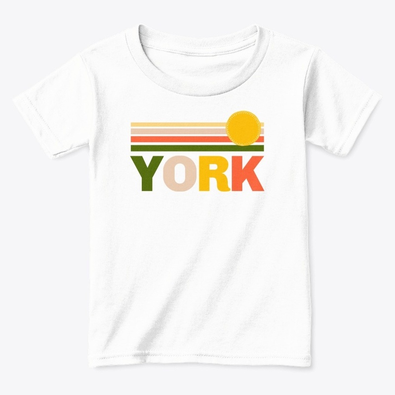"Vintage York" T Shirt and Gift Items