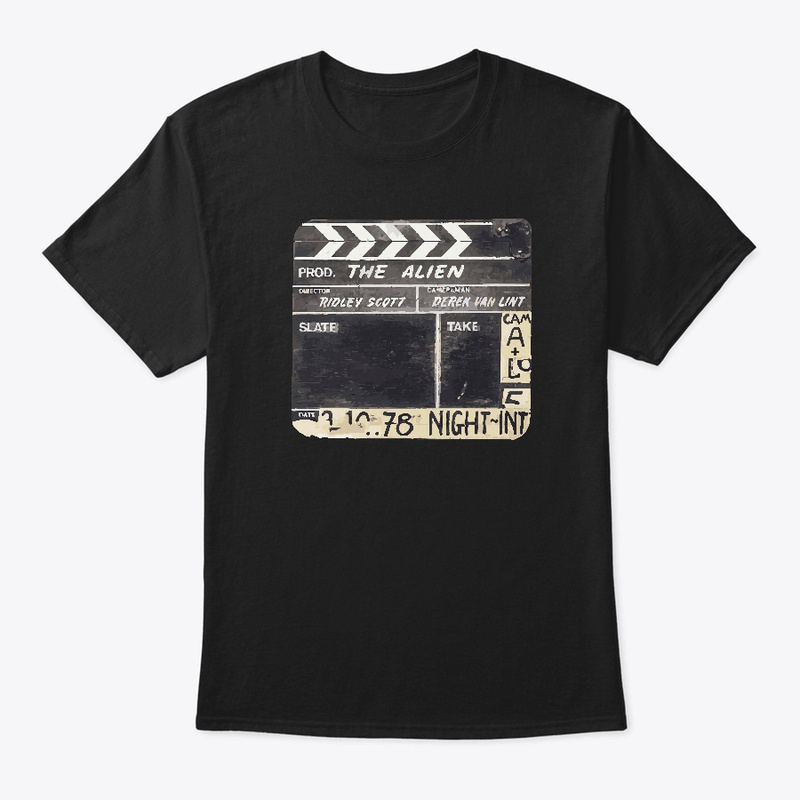 Alien clapperboard