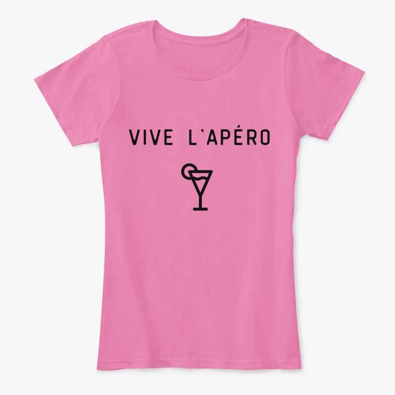 Vive l'apéro black lettering