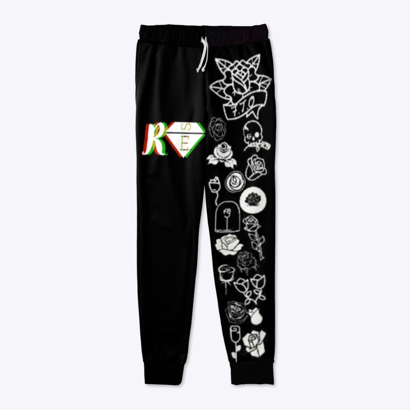 ROSE Print Joggers