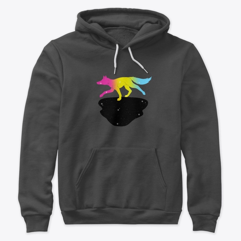 Pan running starry fox