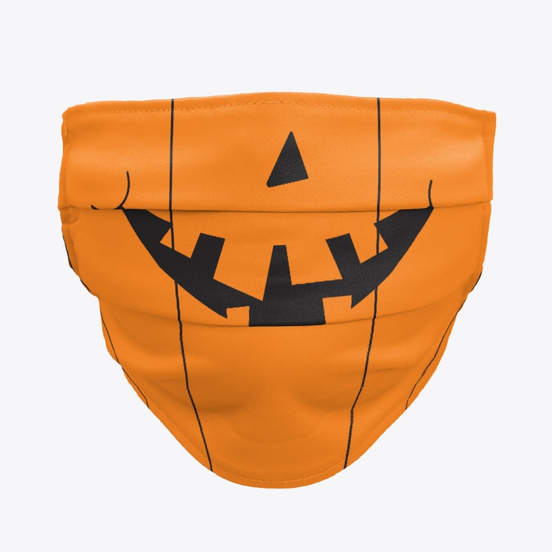 Silly Jack o lantern Pumpkin Face Mask