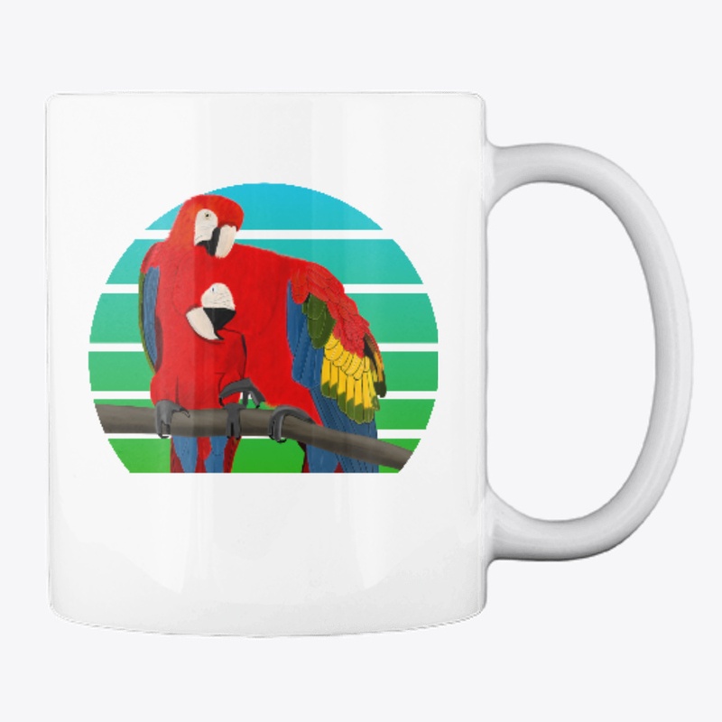 jz.birds Parrots Bird Animal Art