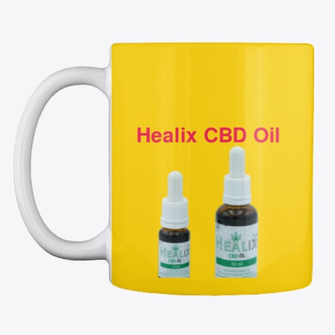 Healix Cbd Oil, Benfits And Scam! Lemon Yellow T-Shirt Front
