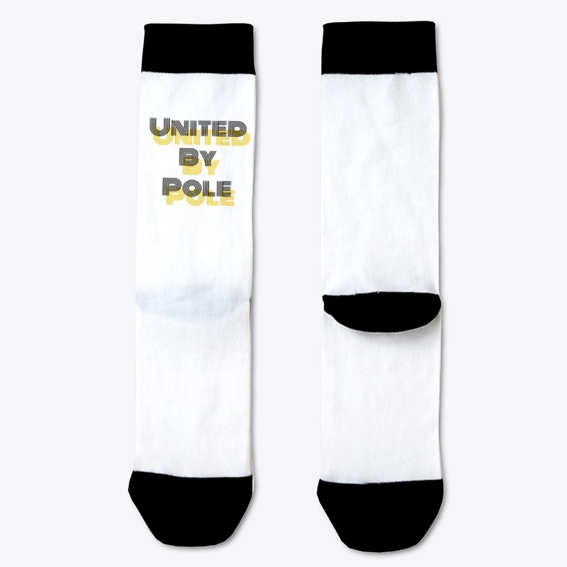 United By Pole Shadow Text