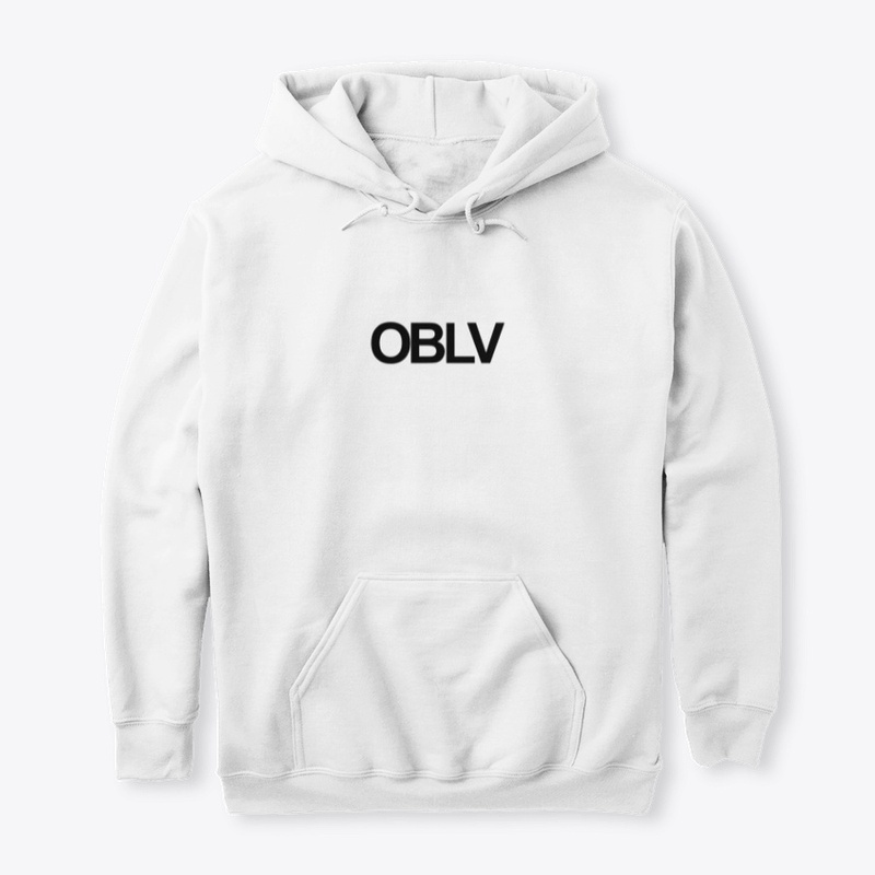 OBLV White Hoodie