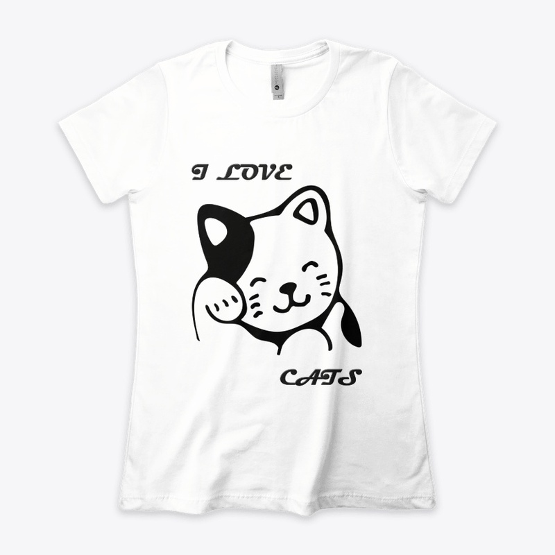 CAT T-SHIRTS FOR WOMEN