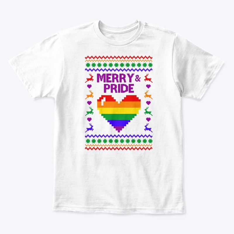 Merry And Pride LGBT Ugly Sweater