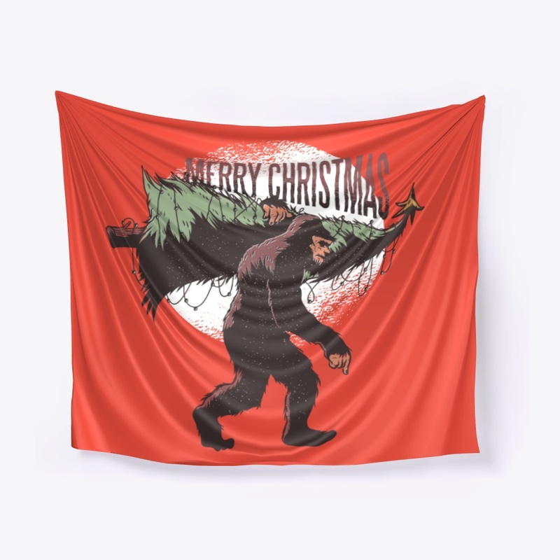 Bigfoot Merry Christmas