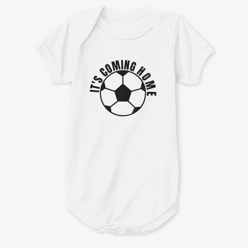 It's Coming Home - Football black
