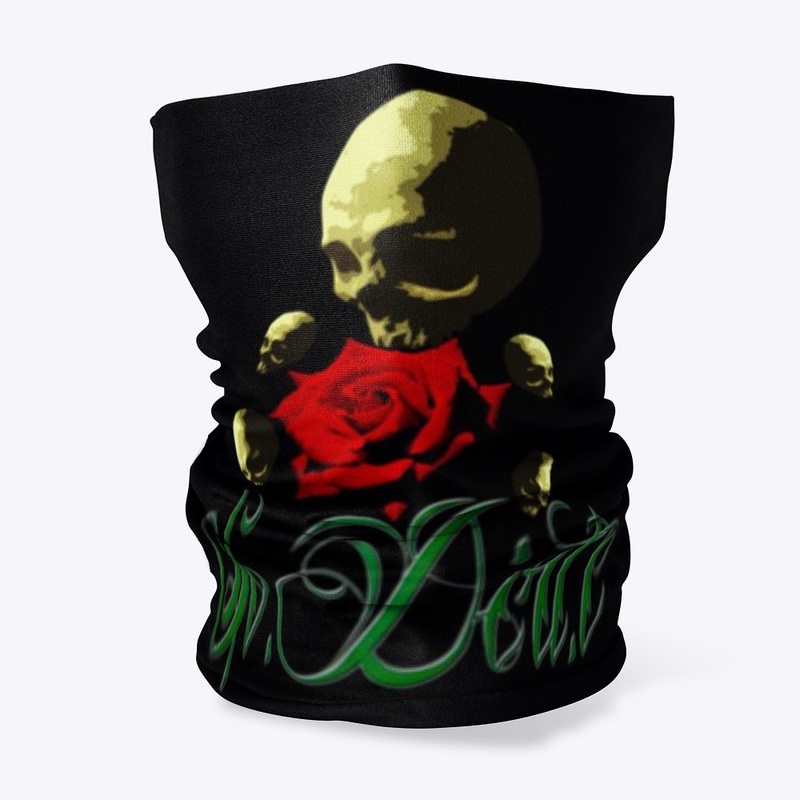 dirte skull neck gaiter