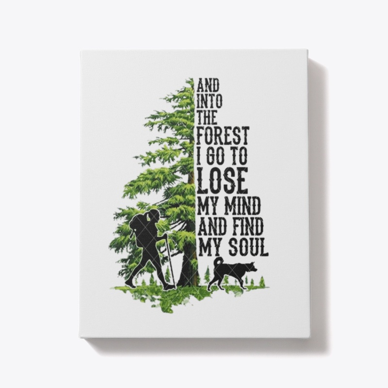 "Into the forest i go lose my mind"