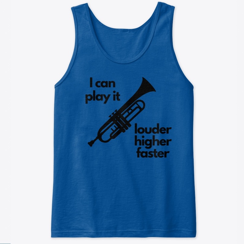 I can play it louder higher faster