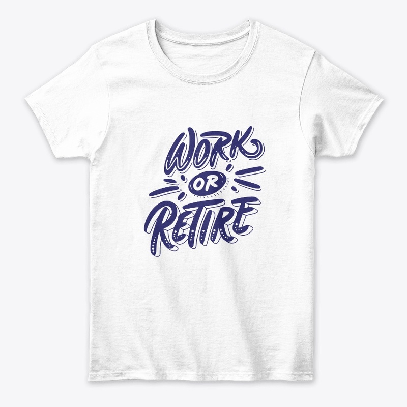 Work on retire Text