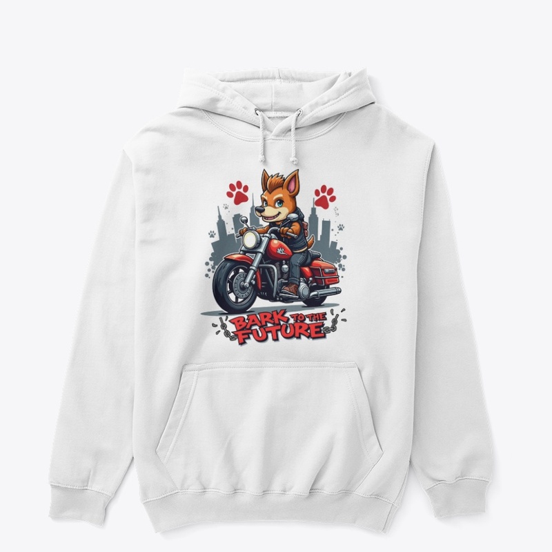 Bark to the Future - Biker Dog