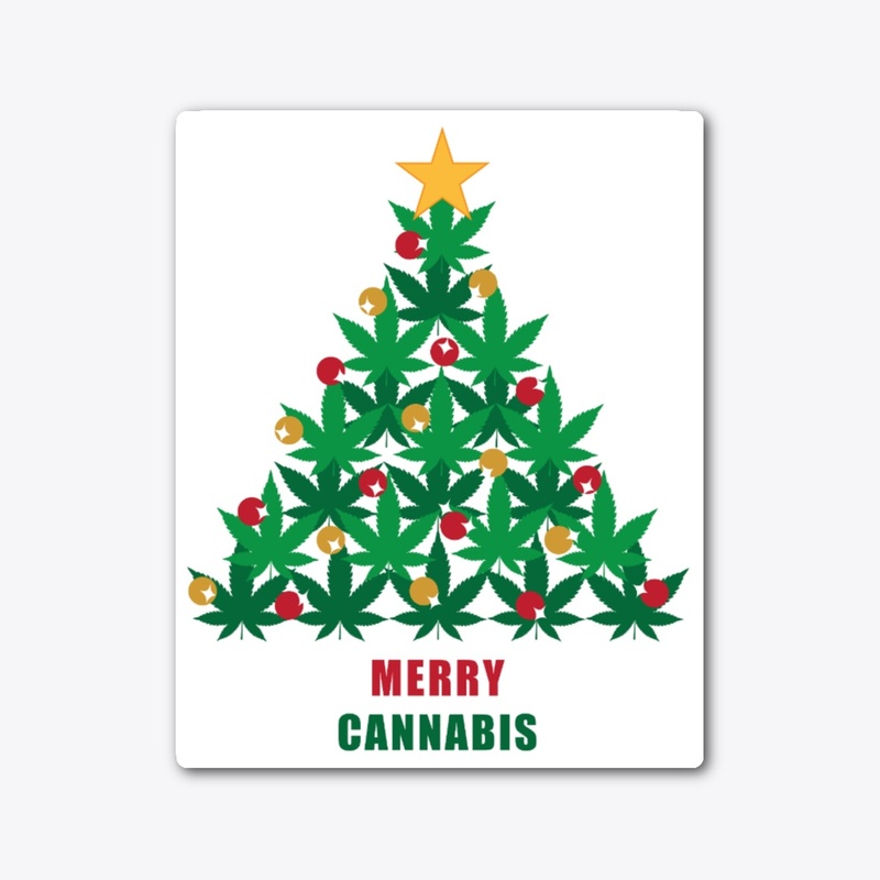 Cannabis Christmas Tree