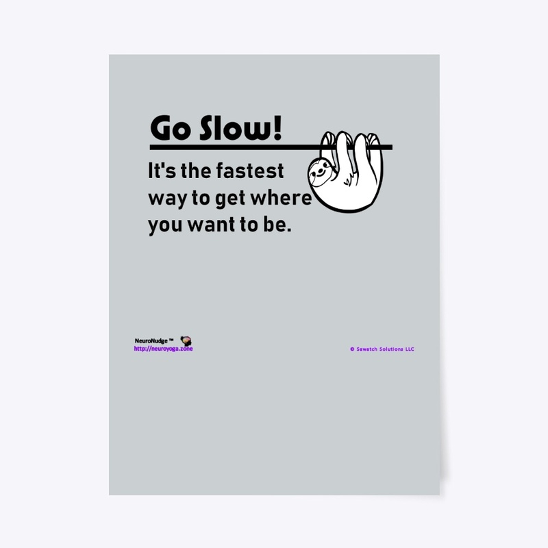Go Slow to Go Fast