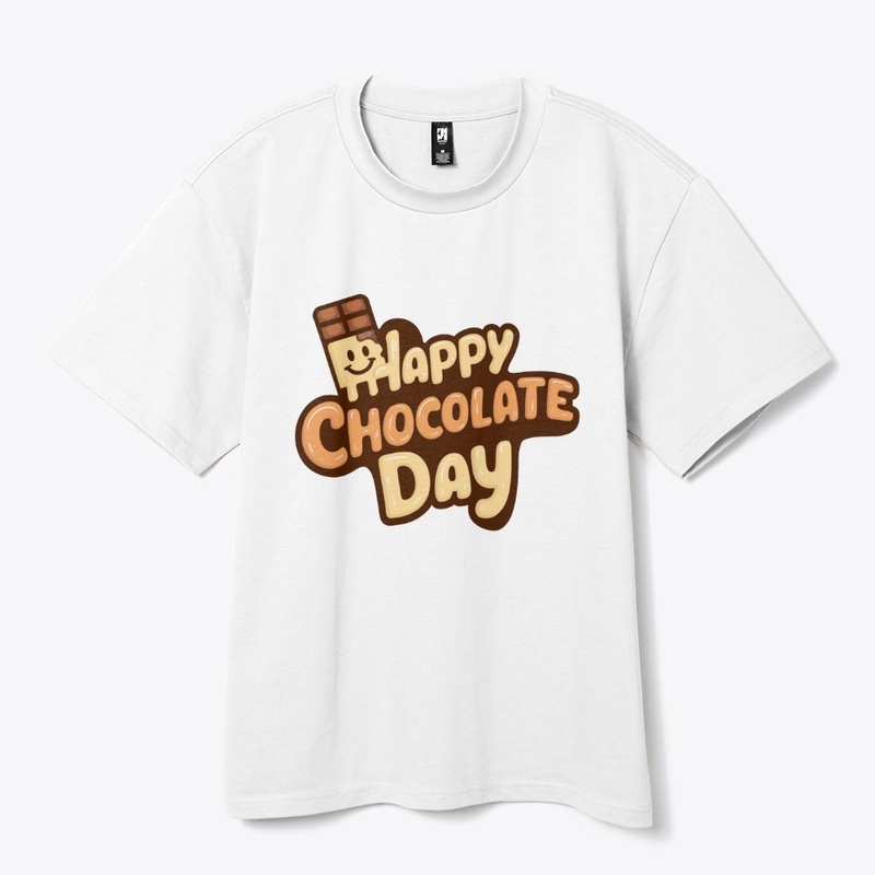 Chocolate day t-shirts design 