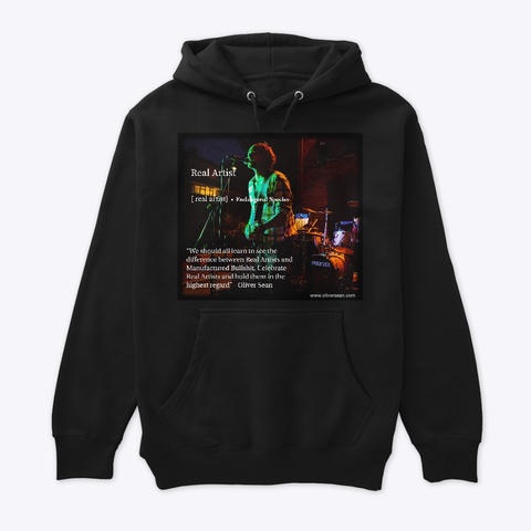 Real Artist : Endangered Species Black Camiseta Front