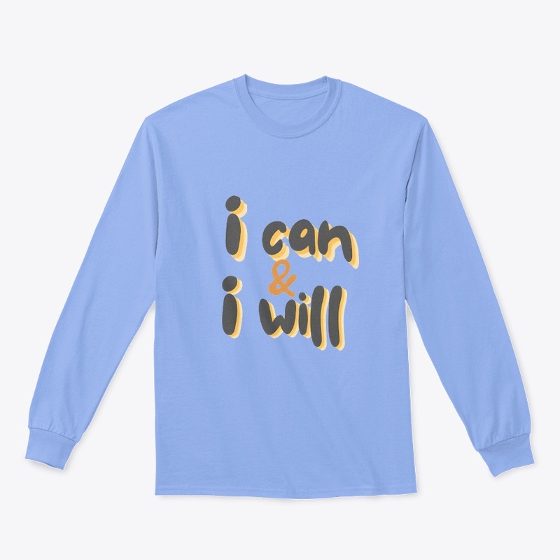 I can I will