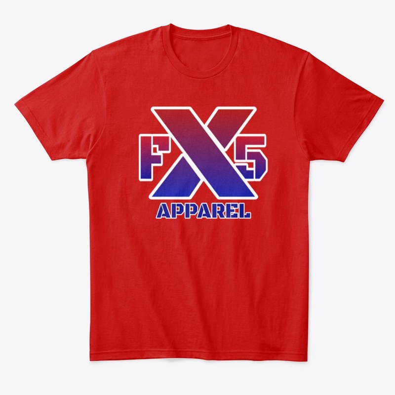 FX5 Red Blue Gradient Logo