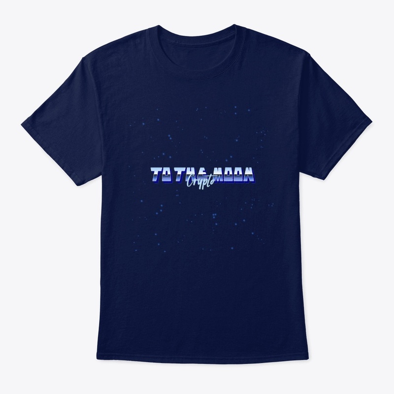 To the moon - disco style t-shirt