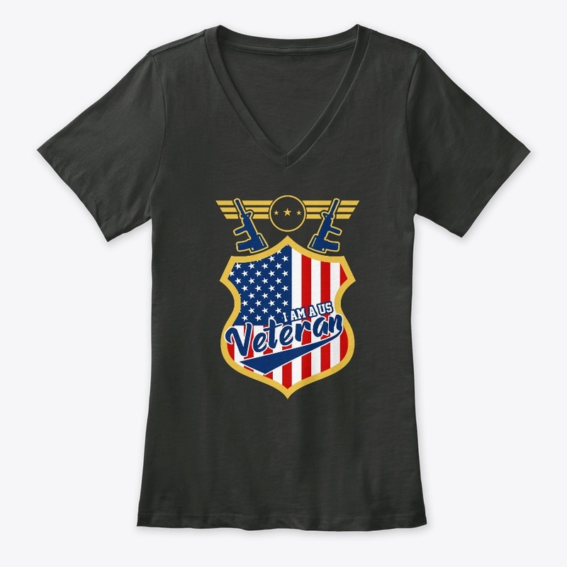 I am a US Veteran T Shirt Design
