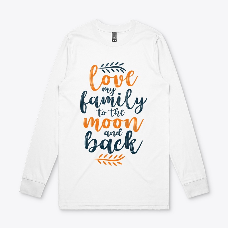 Love my family to the moon &amp; back