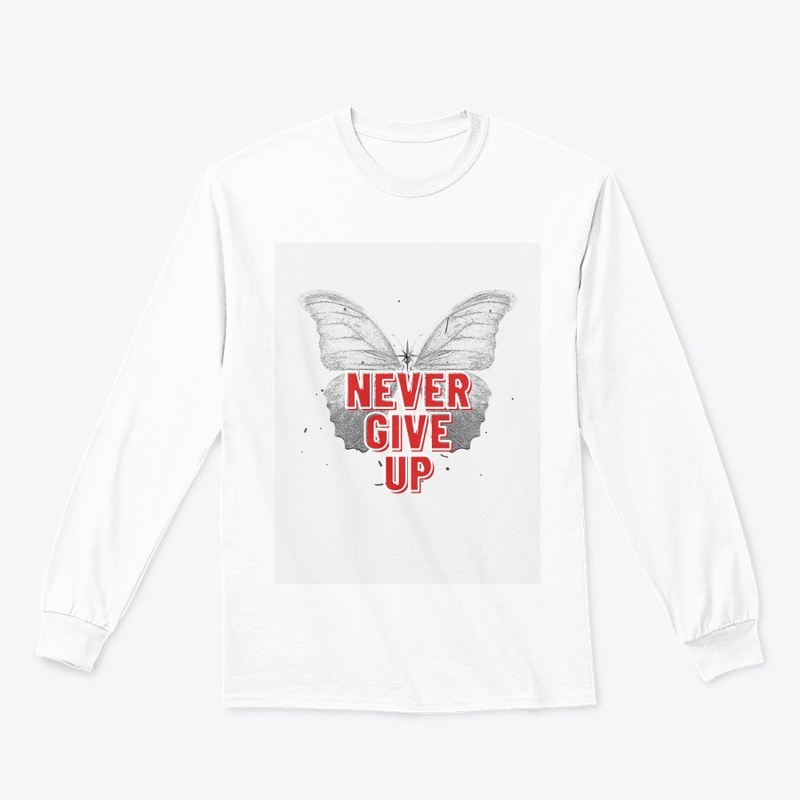 Never give up