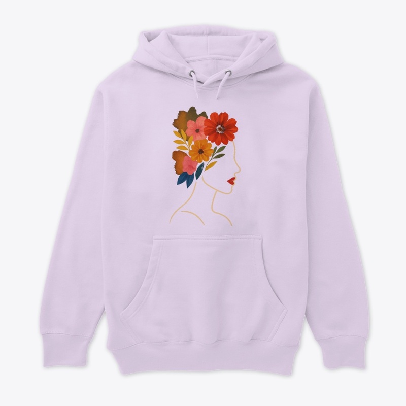 Floral Reflection – Abstract Portrait