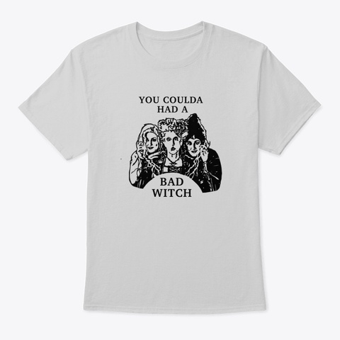 Bad Witch Light Steel T-Shirt Front