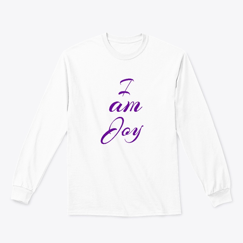 I am joy- purple