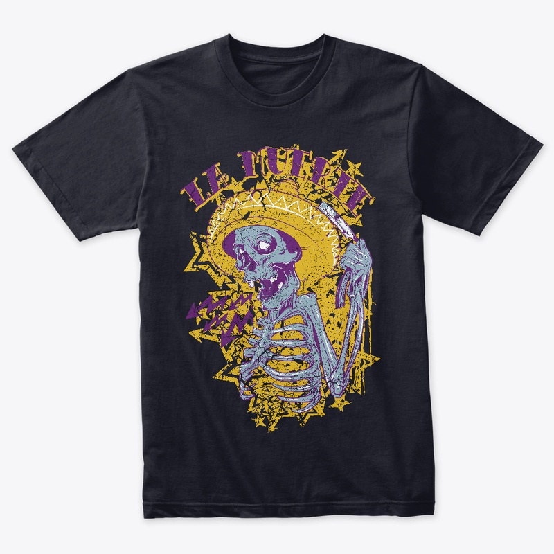 New summer T-shirt Men "CALAVERA DEATH"