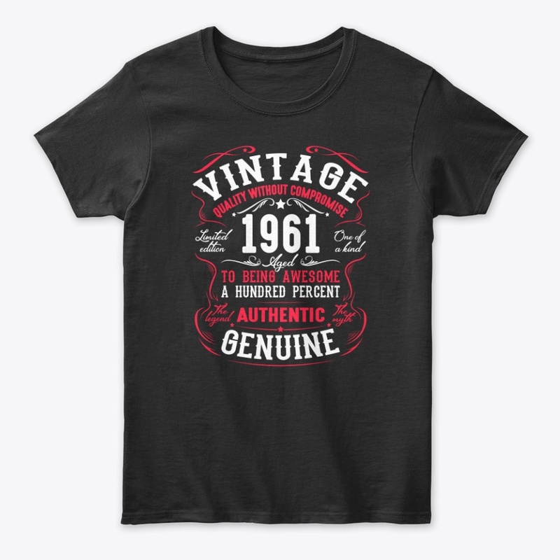 Vintage 1961 birthday Gift ideas