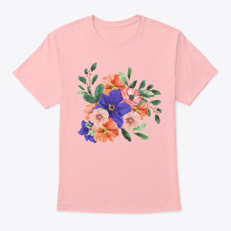 Floral watercolor design