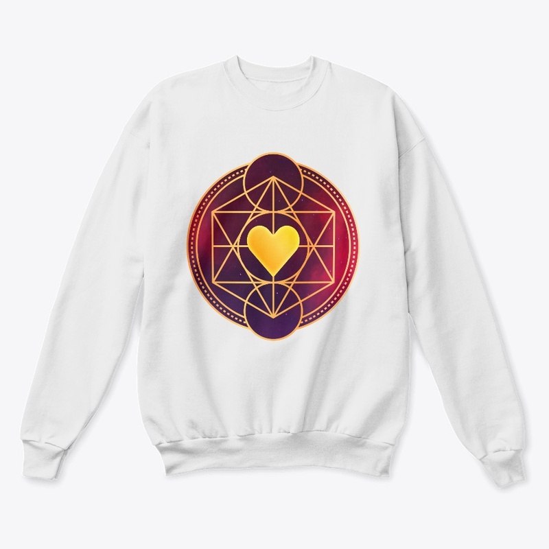 Sacred Geometry, Metatron Cube, Heart