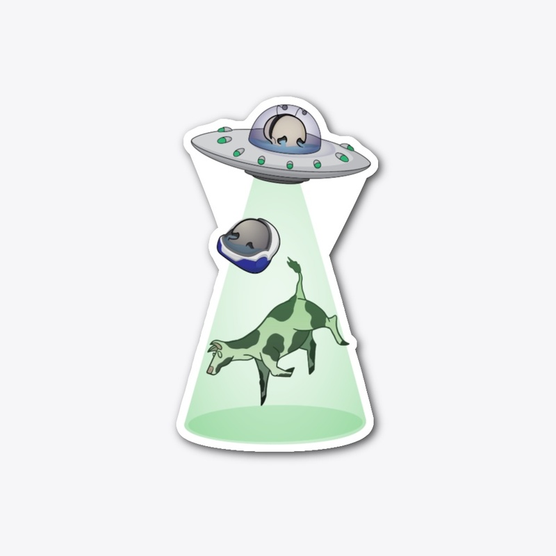 Lonely Space Boy Hours Sticker