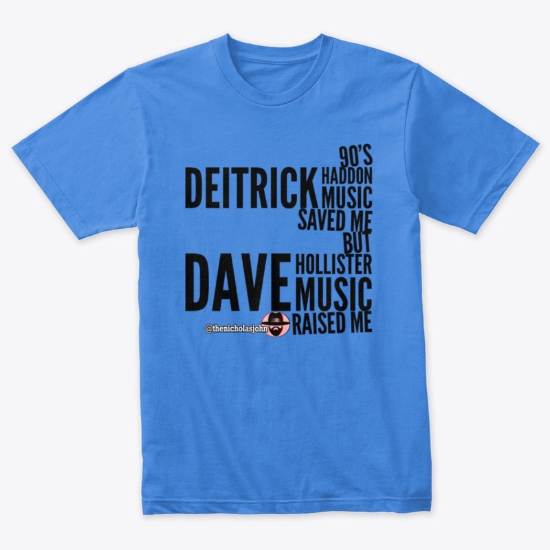Deitrick /Dave 90s Music Black Tee