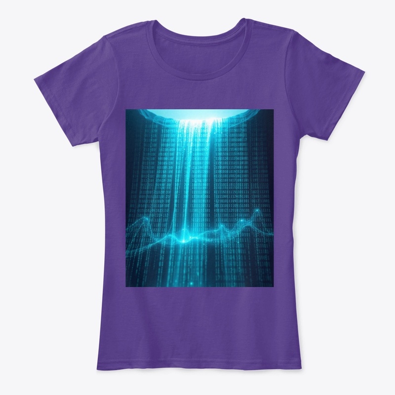 Digital Rain Binary Code Design 